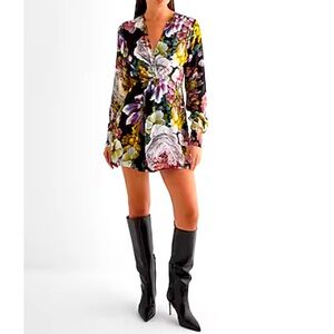 Express romper multicolor dress